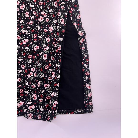 J Jill Maxi Dress Sm Wearever Collection Floral Stretch Wrinkle Resistant Travel - Picture 3 of 8